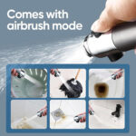 سردوش حمام ققنوس مدل Turbo-Massage لوکس