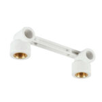 اتصال زانویی مدل  20 *1/2 بسته 50 عددی